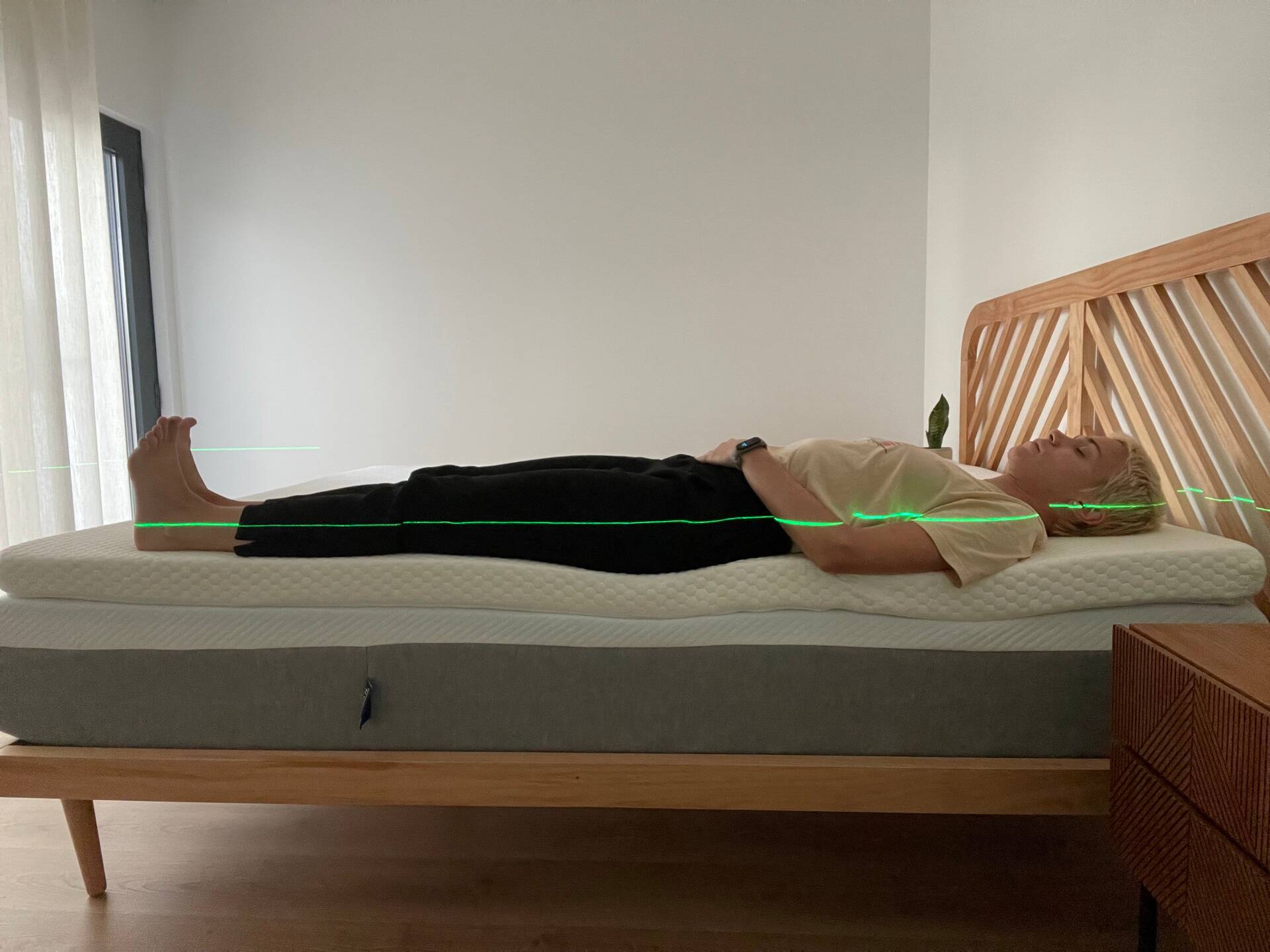 Sobrecolchon firme bambu dormir boca arriba